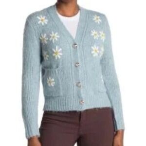 Cliche embroidered cardigan size Meduim